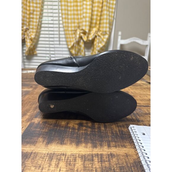 Salon studio 10.5 boots black zip side - Picture 6 of 9